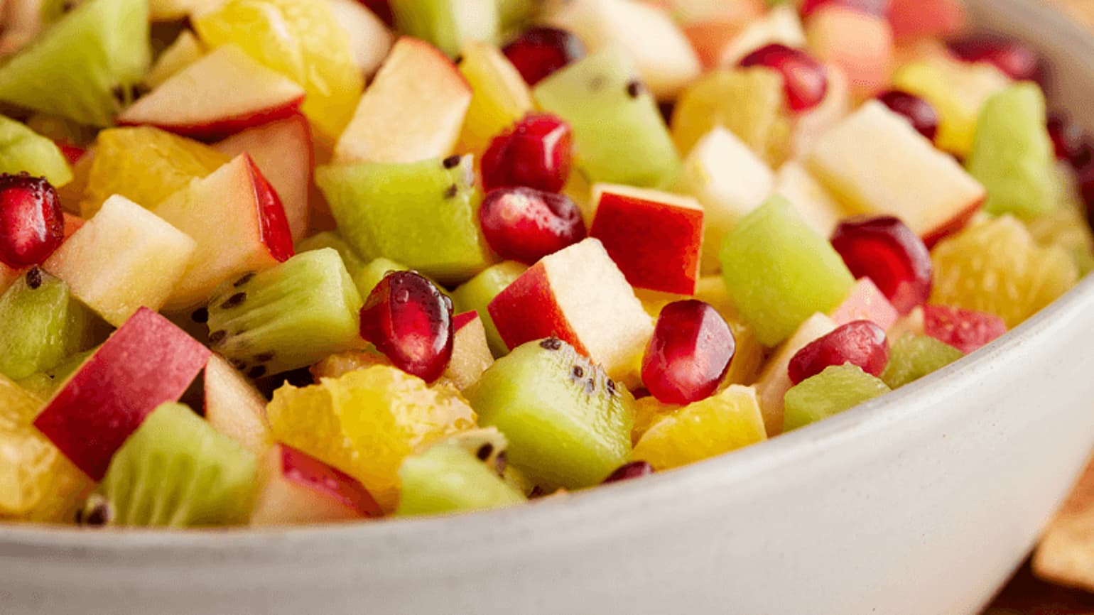 Christmas Fruit Salsa